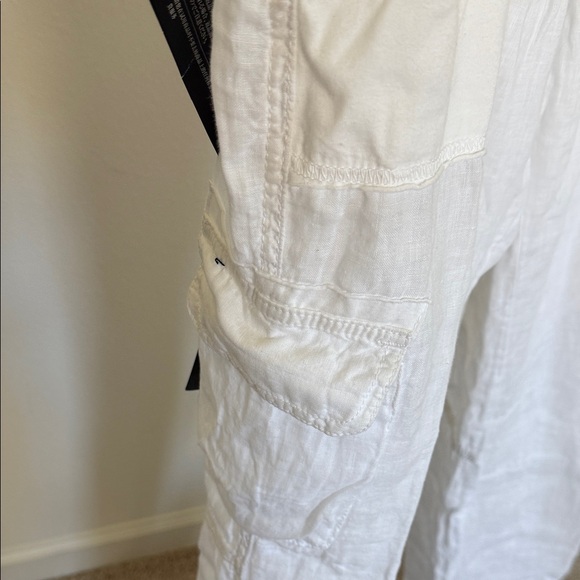 Woen cargo pants, white size 26 packets Lou.jo - Picture 6 of 16